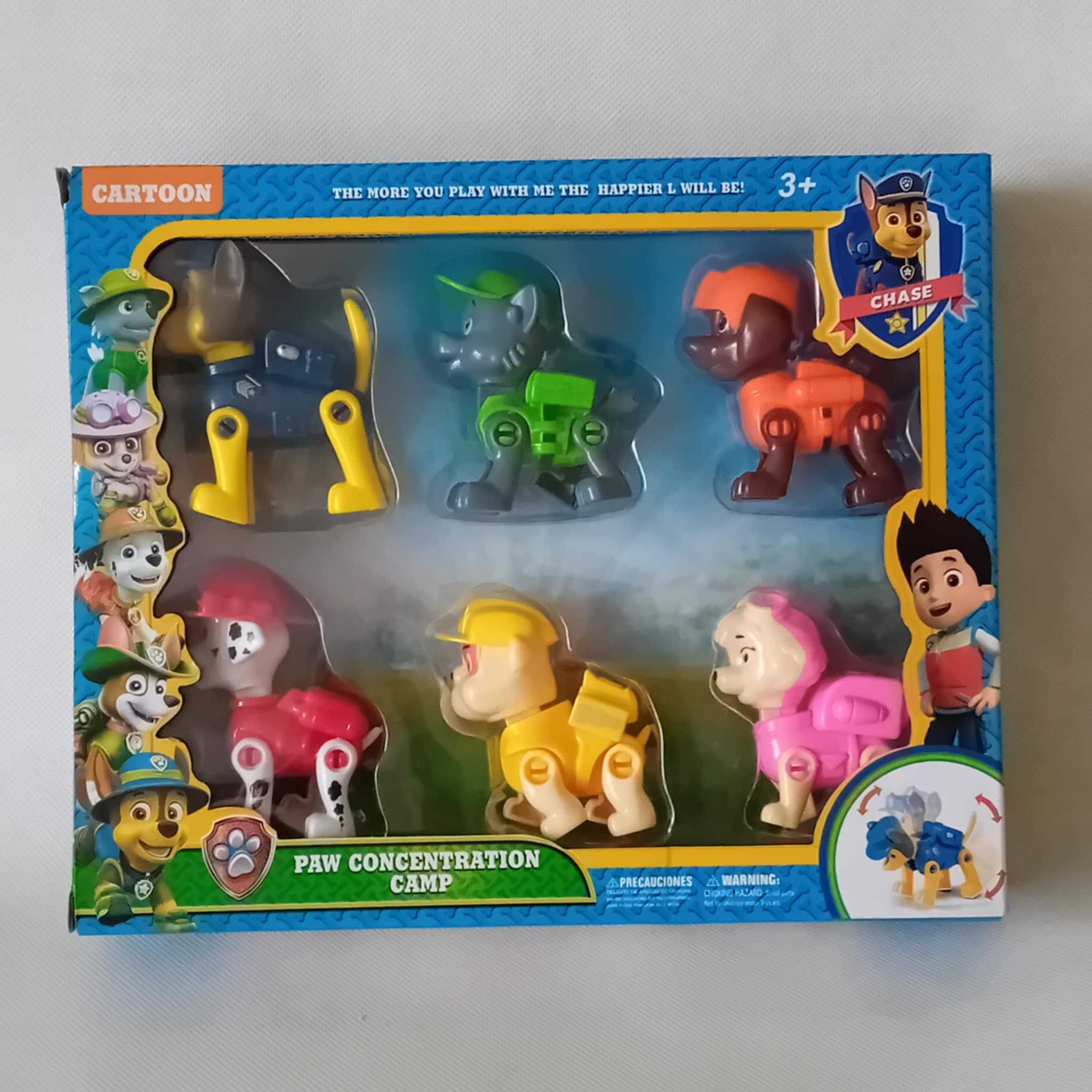 Psi patrol zestaw 6 figurek