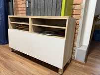 Komplet mebli ikea besta szafka tv plus komoda