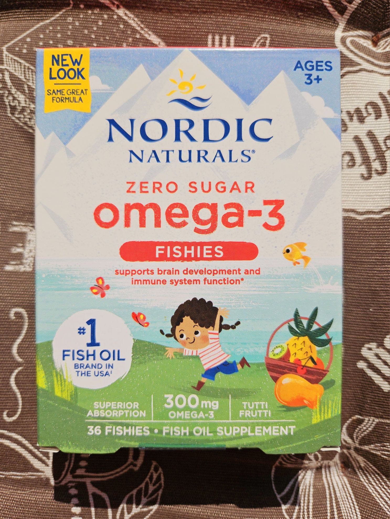Nordic дитяча детская рідка омега 3 DHA Рибій Жир junior для дітей