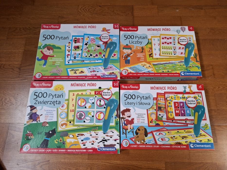 Mówiące pióro 4 sztuki