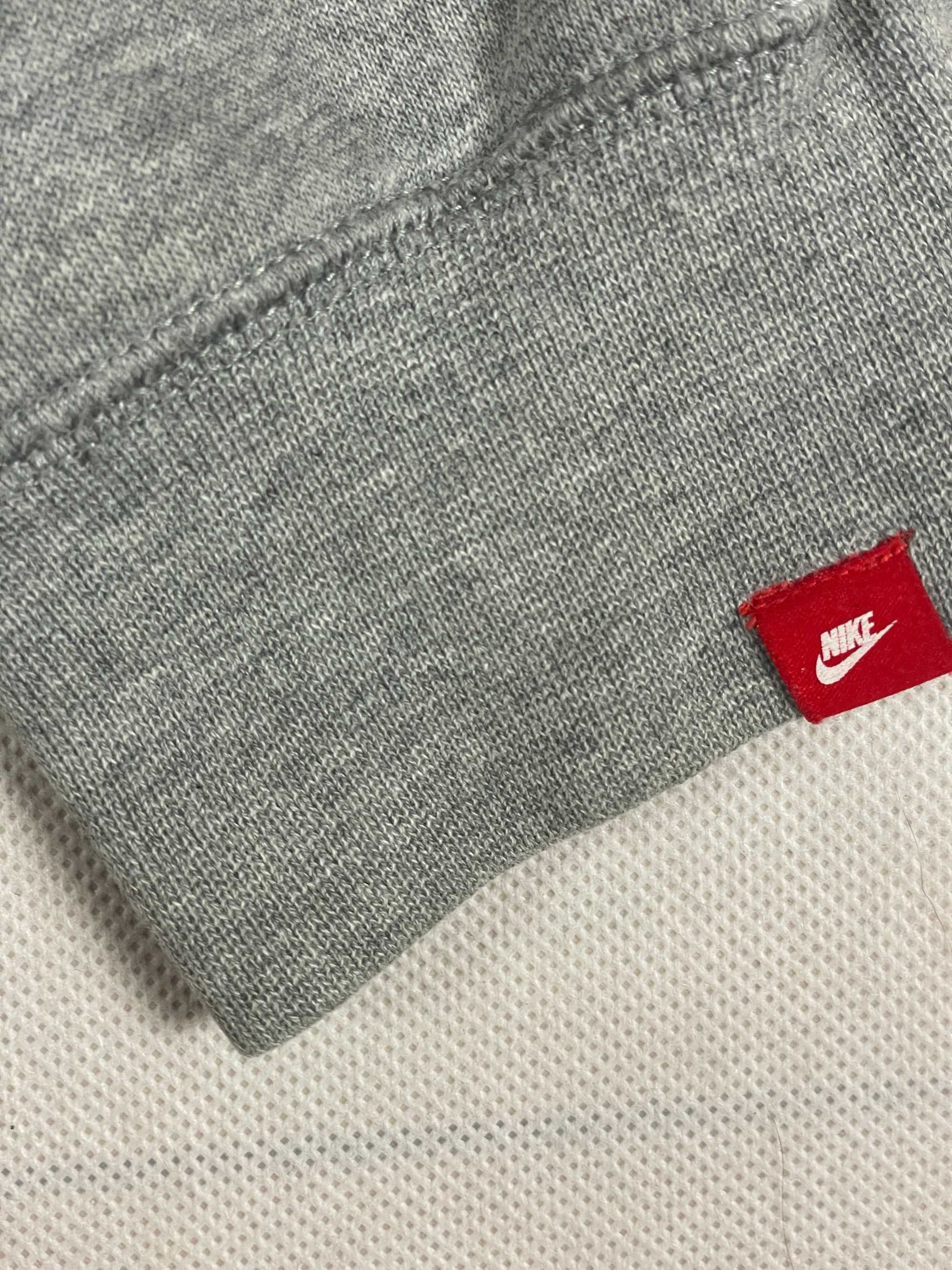 Nike Bluza Męska Szara Bez Kaptura Logo Unikat Klasyk M L
