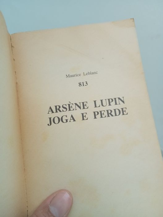 Livro Arsene lupin - 813