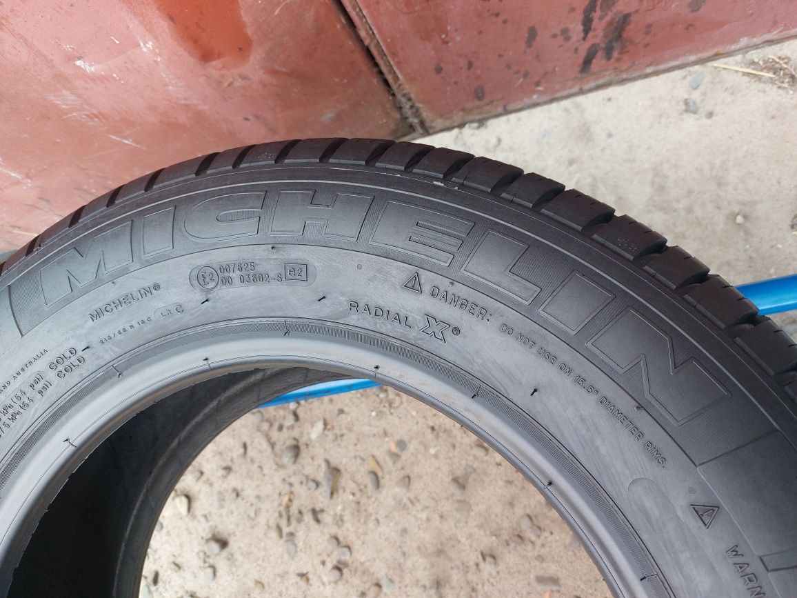 215/65/15C R15C MICHELIN AGILIS 51 2шт ціна за 1шт шини літо