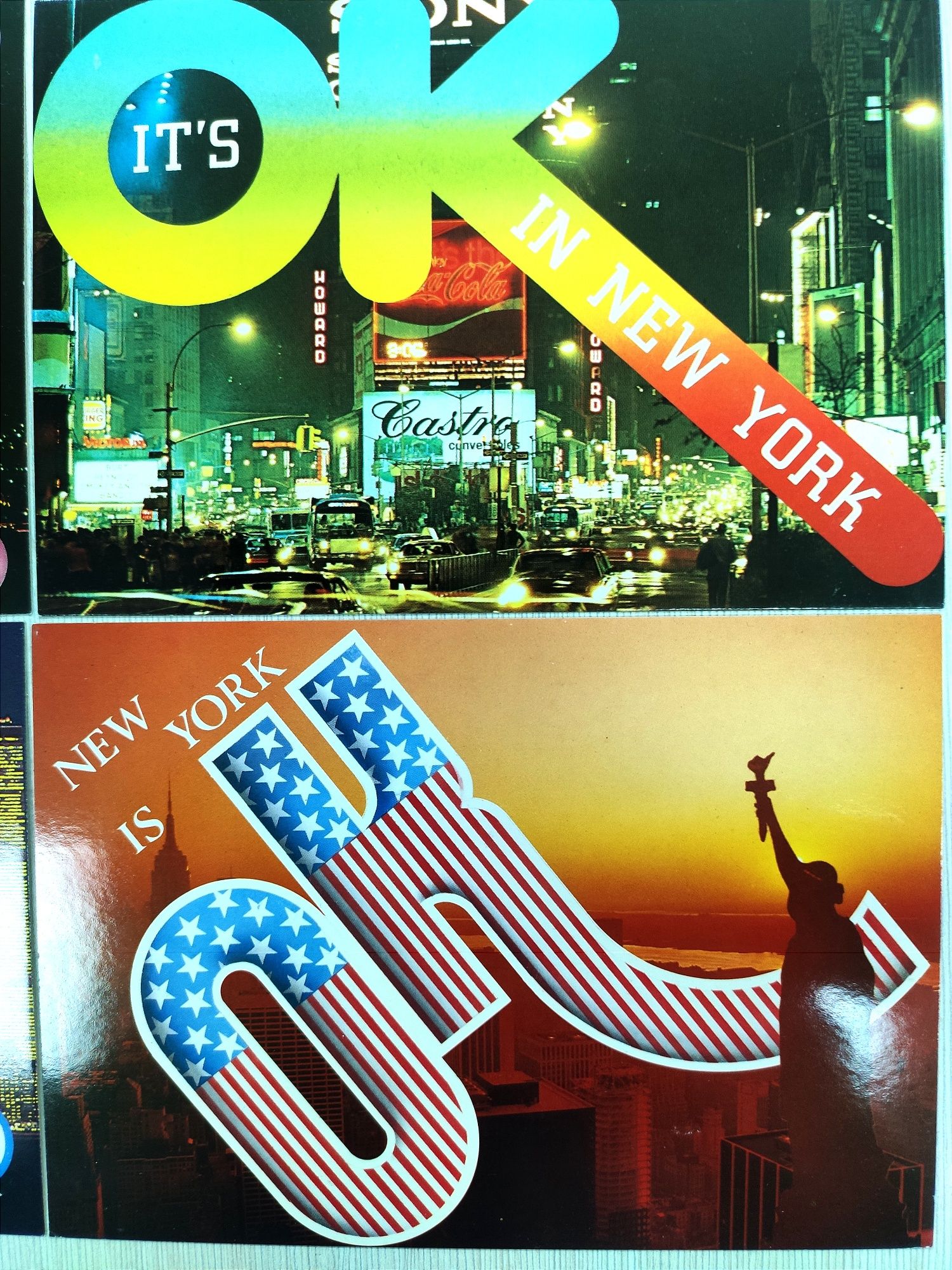 Вінтажні Листівки NEW YORK is OK