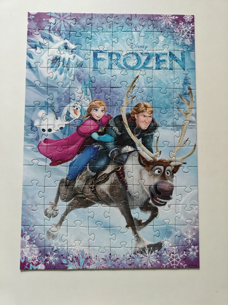 Puzzle 100 Frozen Kraina lodu