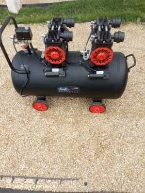 Sprzedam Kompresor bezolejowy  Kraft&Delt 100l