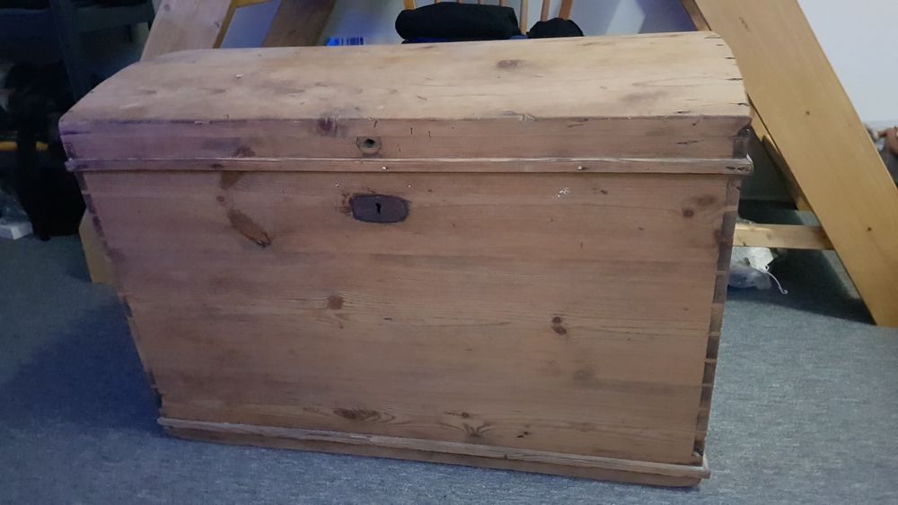 Skrzynia kufer drewniany
