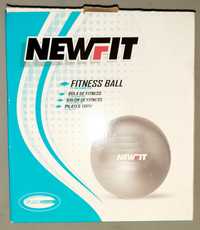 Bola fitness / pilates 75cm diâmetro, marca Newfit - Como nova