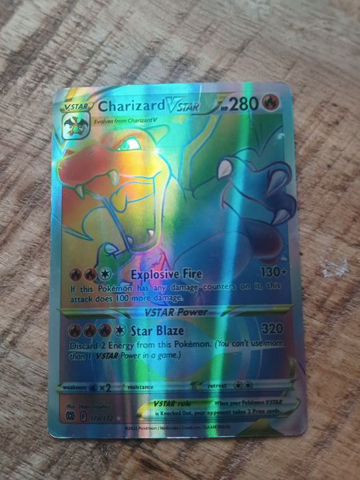 Karta pokemon charizard v star 174/172