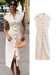 Лляна сукня від Zara.