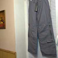 Модные брюки-трубы на подростка "РН", демисезонные, утеплённые
