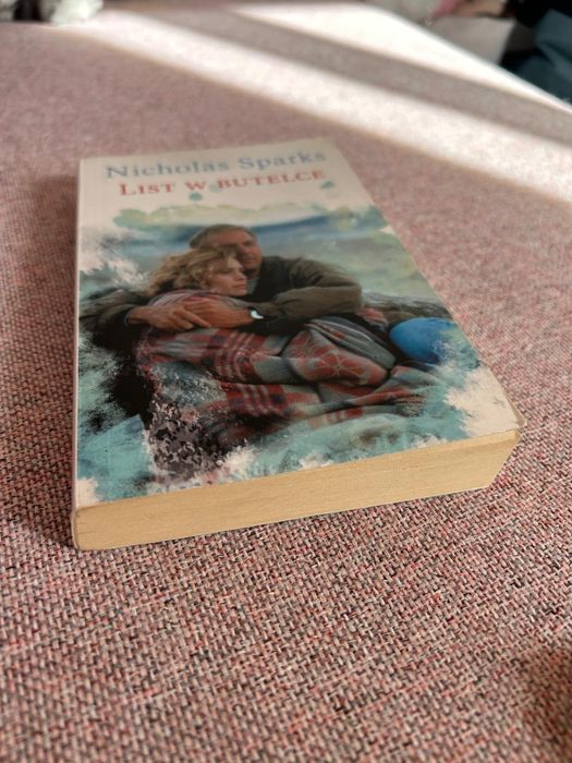 Książka Liast w butelce Nicholas Sparks