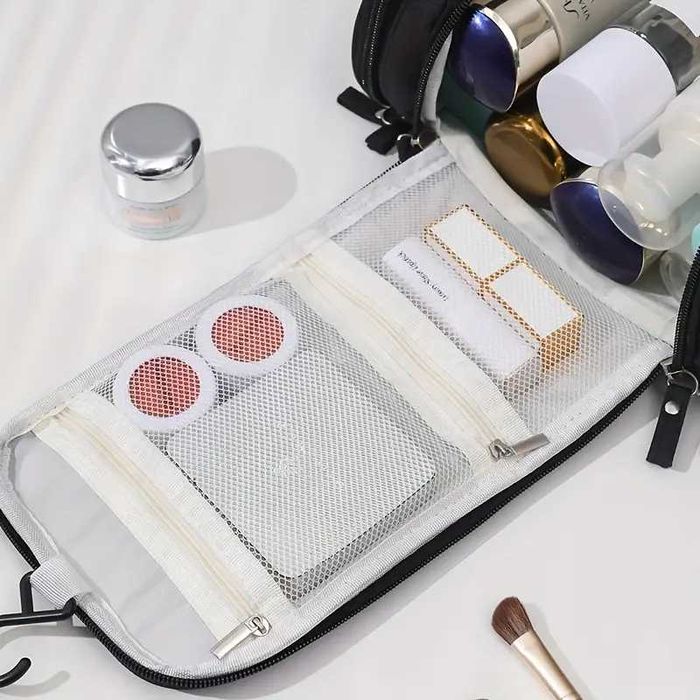 Kosmetyczka podróżna organizer damska męska na kosmetyki pojemna