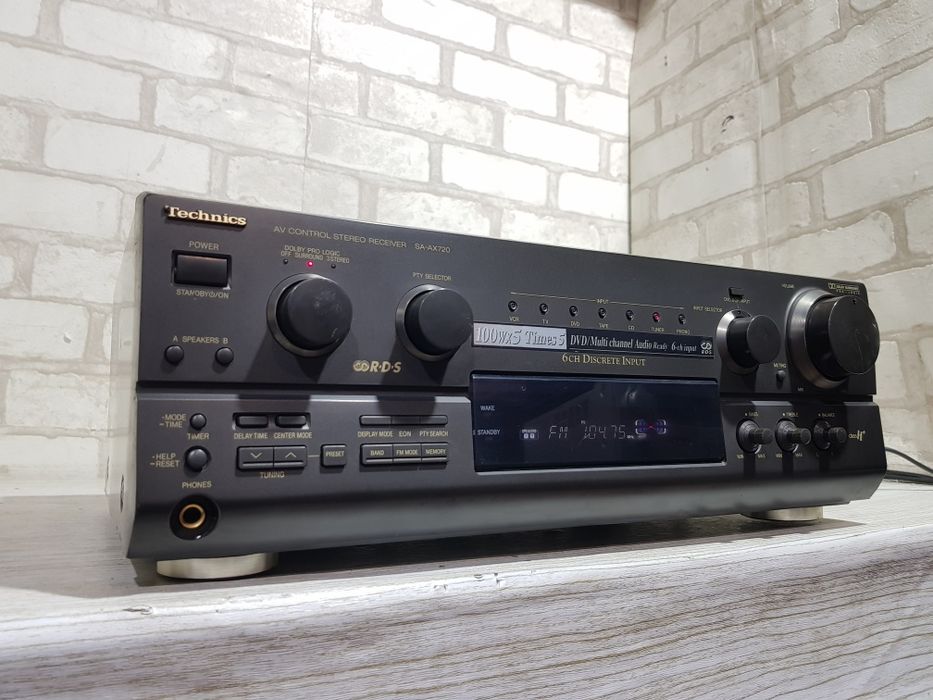 Стерео ресивер TECHNICS SA-AX 720, *5x100 Вт, б/у з Німеччини
