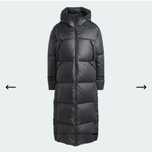 Пуховик зимний длинный женский Adidas W Big Baffle C IV9770 XL Черный