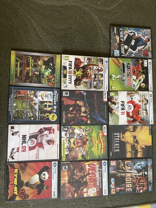 Игры на компьютер по 50 грн, якщо всі разом 400 грн