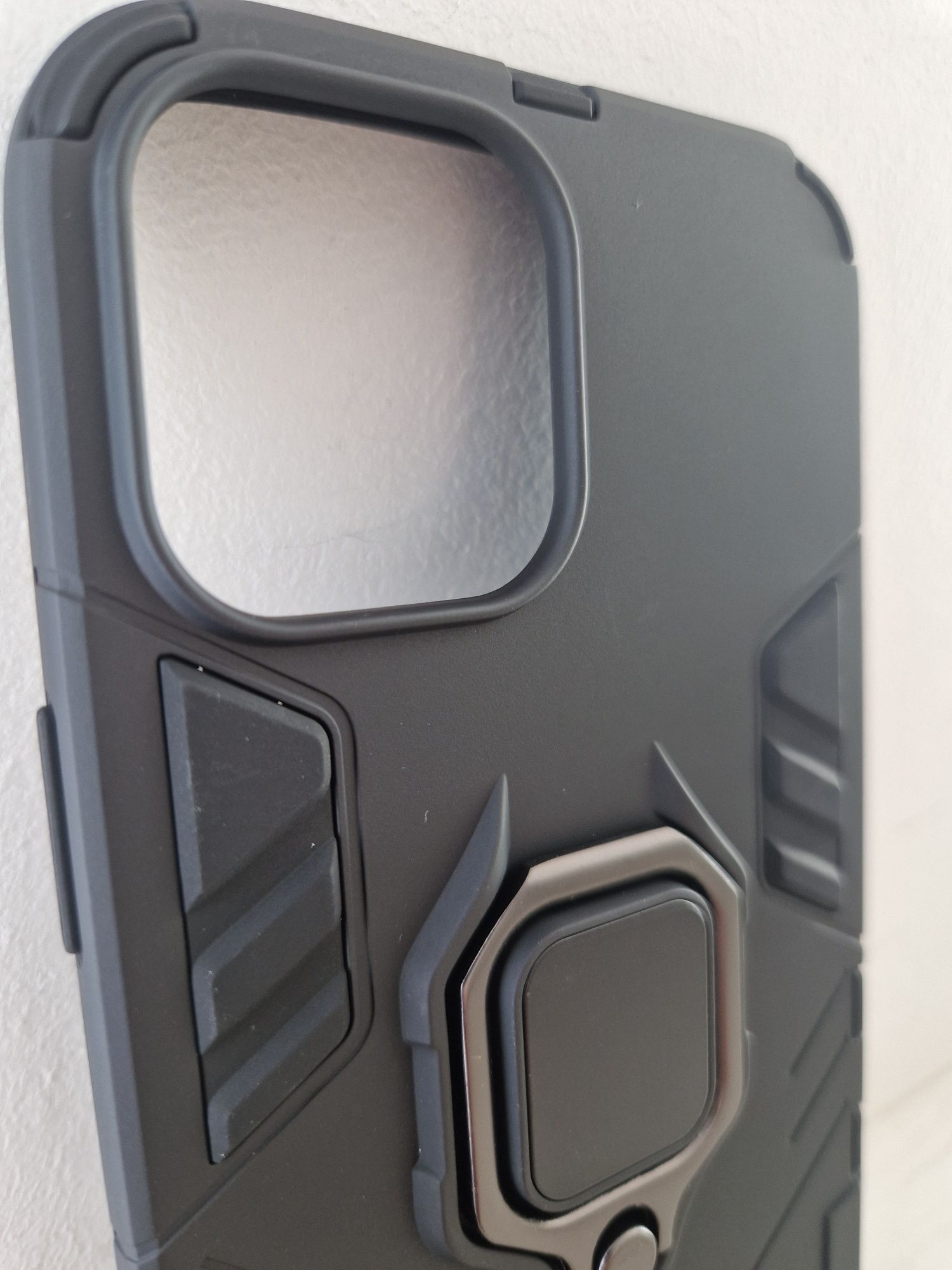 Ring Armor Case do Iphone 13 Czarny Pancerne