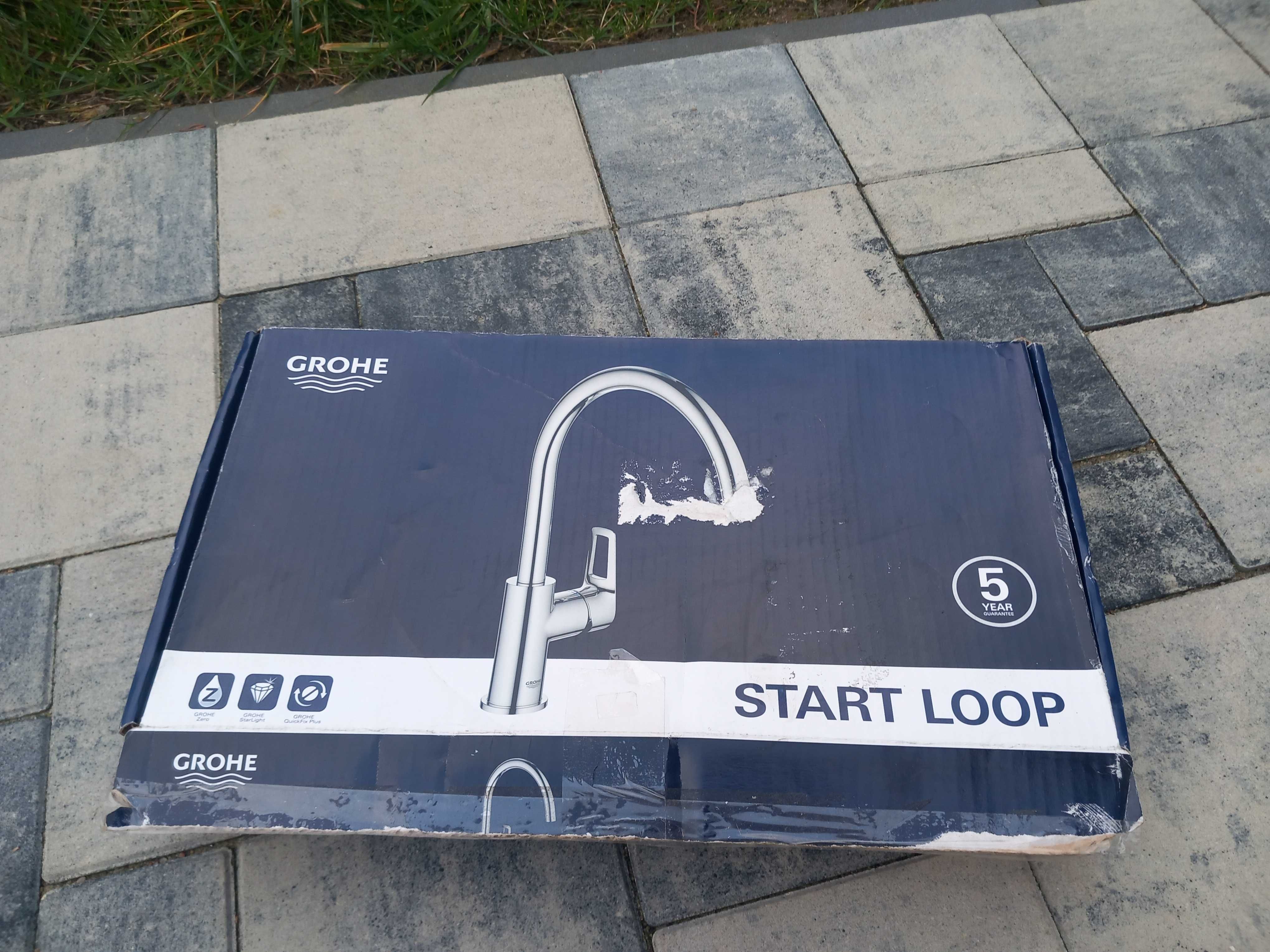 Kran bateria Grohe start loop