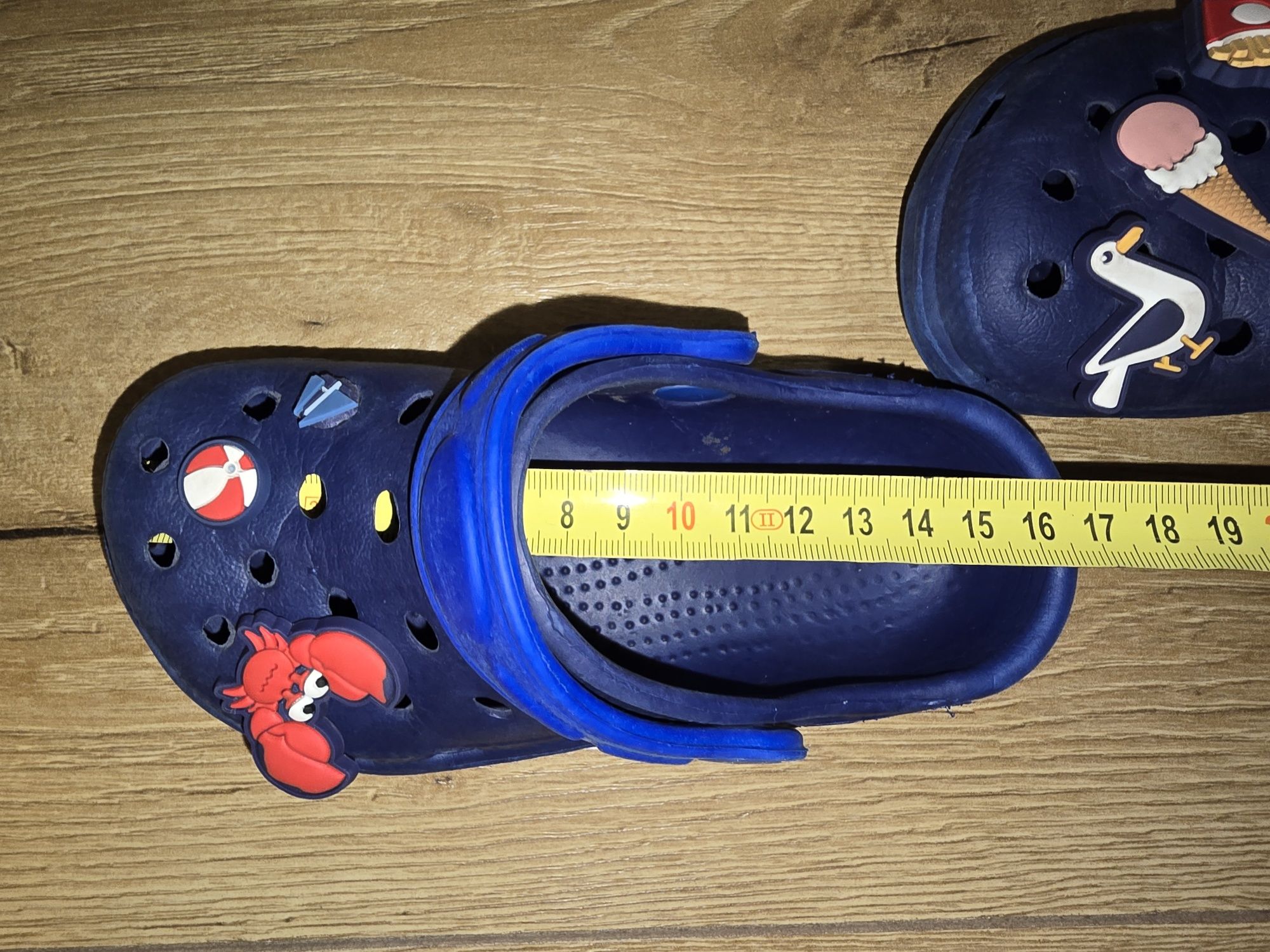 Klapki roz. 25 a'la crocs gumowe Cool Club