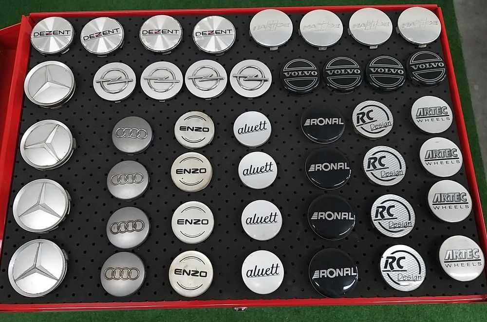 Dekielki kołpaczki zaslepki opel volvo hyundai Ronal Enzo Aluett RC