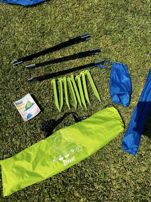 Tenda corta-vento Crivit para praia