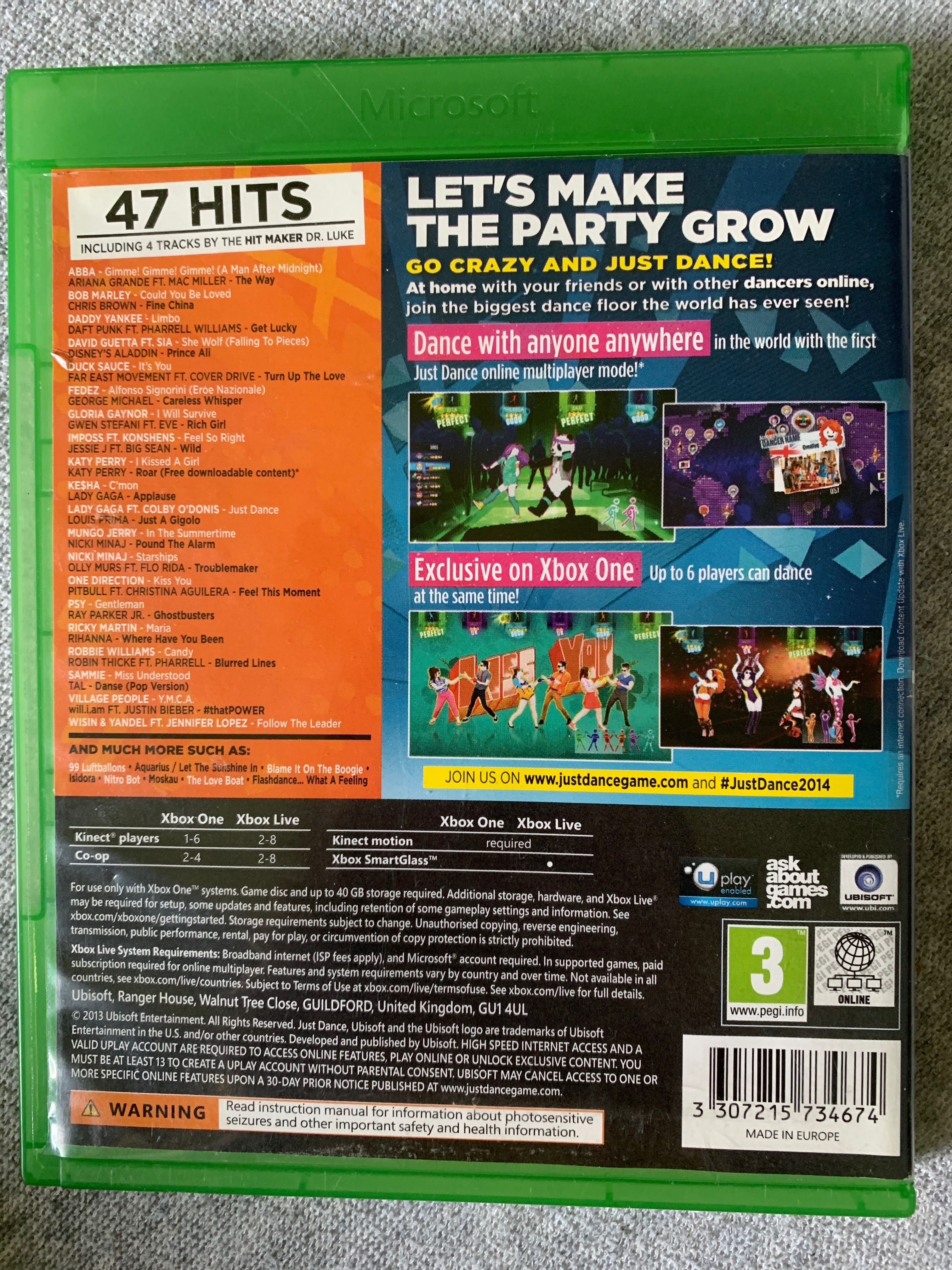 just dance 2014 xbox one