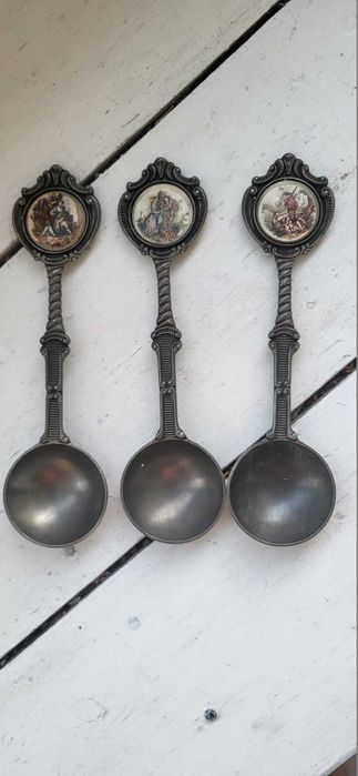 Ложки антикварні Zinn95%, SKS Zinn харчове олово Німеччина