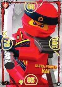 Karty LEGO Ninjago seria 3 ultra power Kai