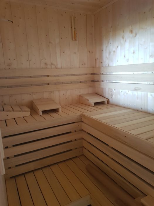 Domek 8os, całoroczny, 20m do wody sauna balia przy plaży, plac zabaw,