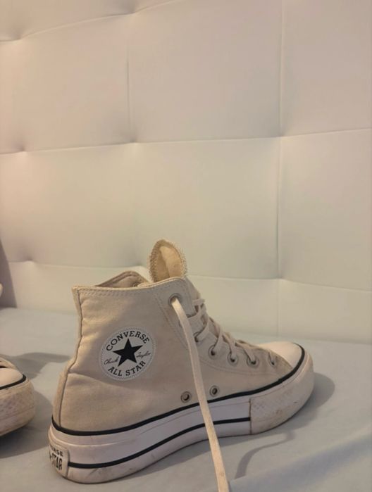 All Star Plataforma brancas