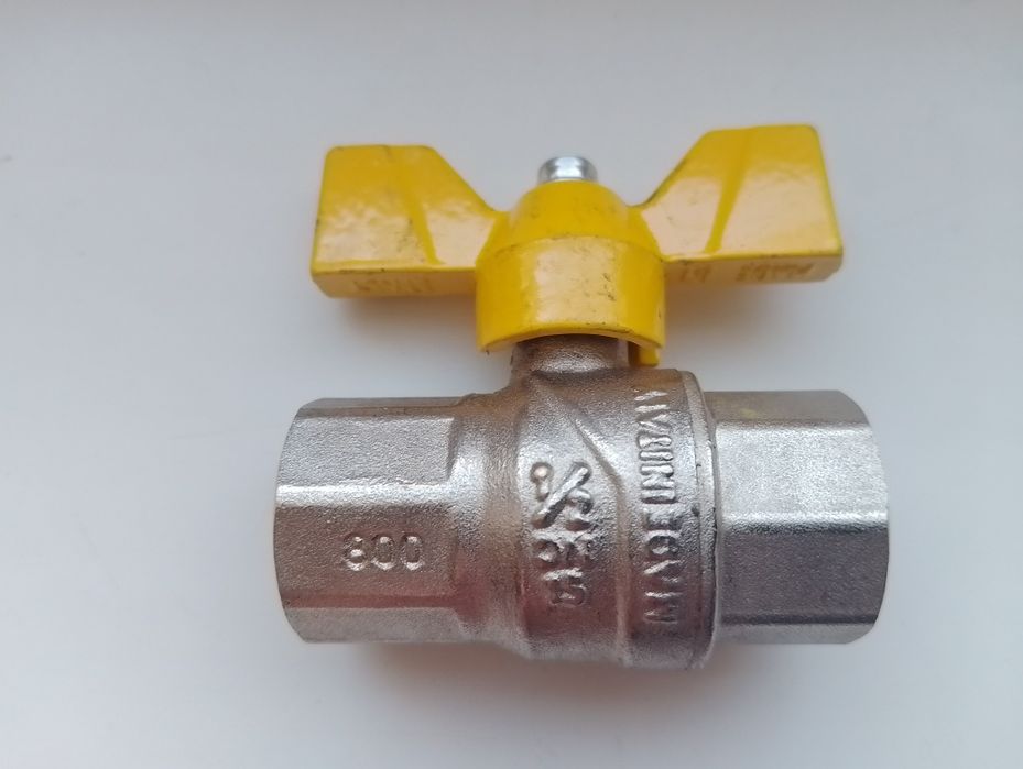 Кран газовий 1/2 ВВ металик