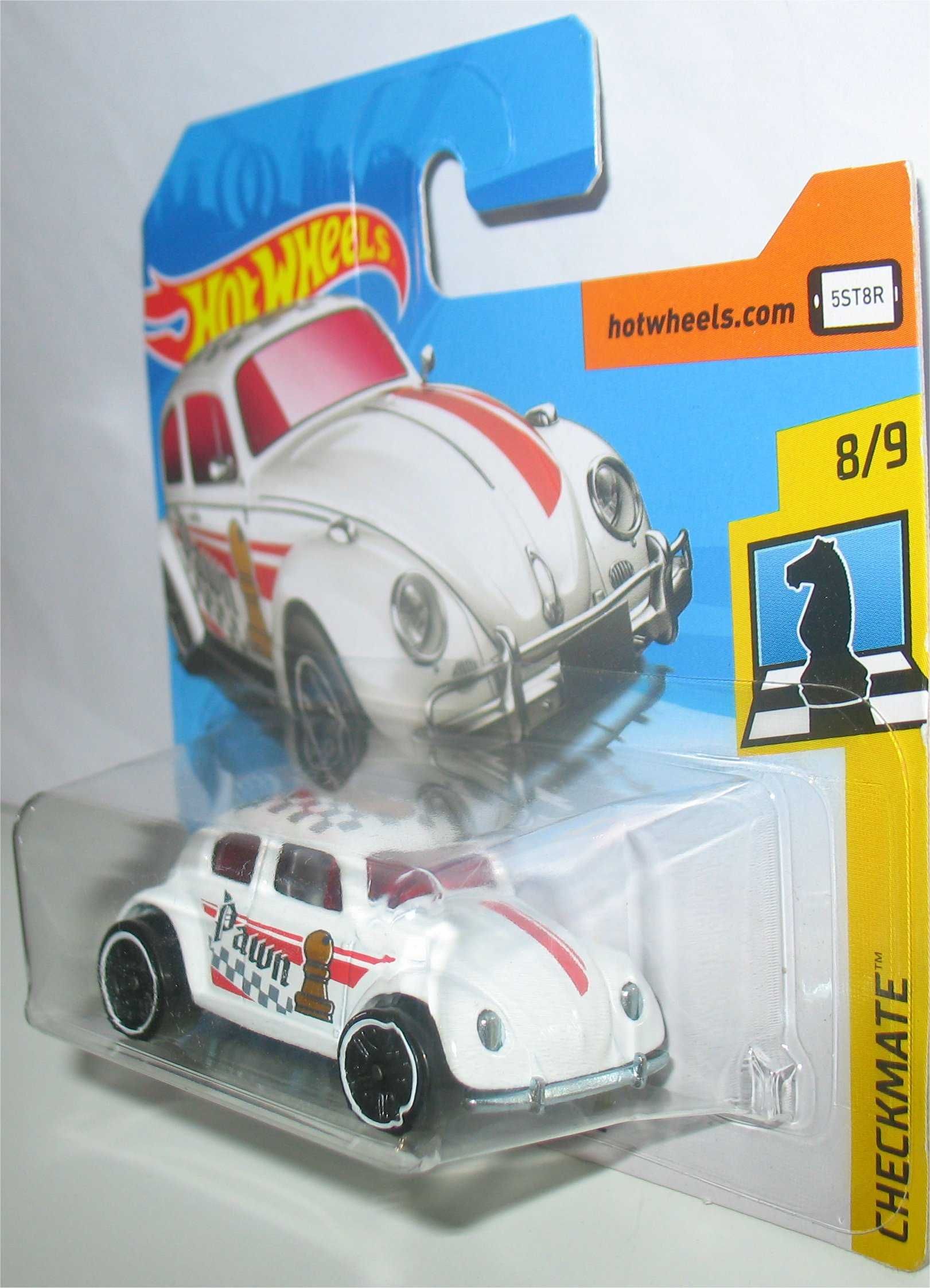 Hot Wheels - Volkswagen Beetle (branco - 2018)