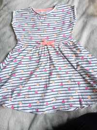 Sukienka dla dziewczynki  rozmiar 98 104 Topolino