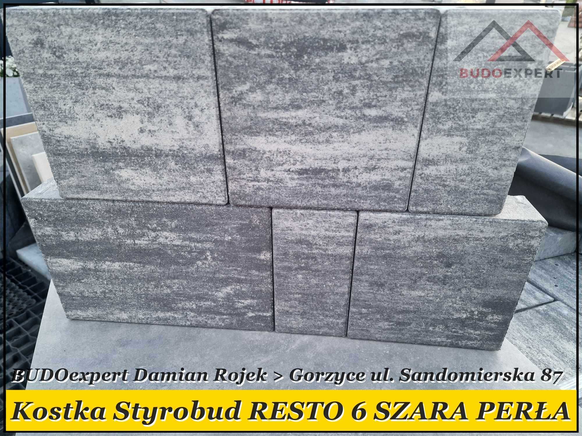 Pustak bloczek na ogrodzenie STYROBUD FINI nowy kolor SZARA PERŁA HIT