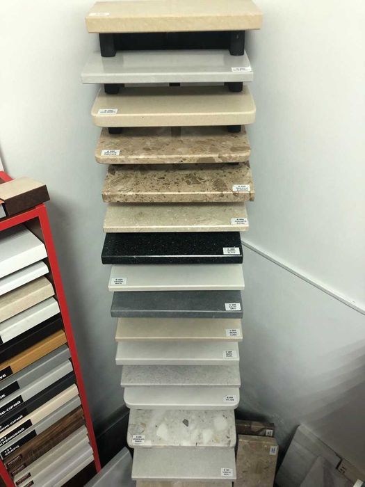 Підвіконня, стільниця, мийка, Керамограніт, Кварцит, Акрил, Агломармур