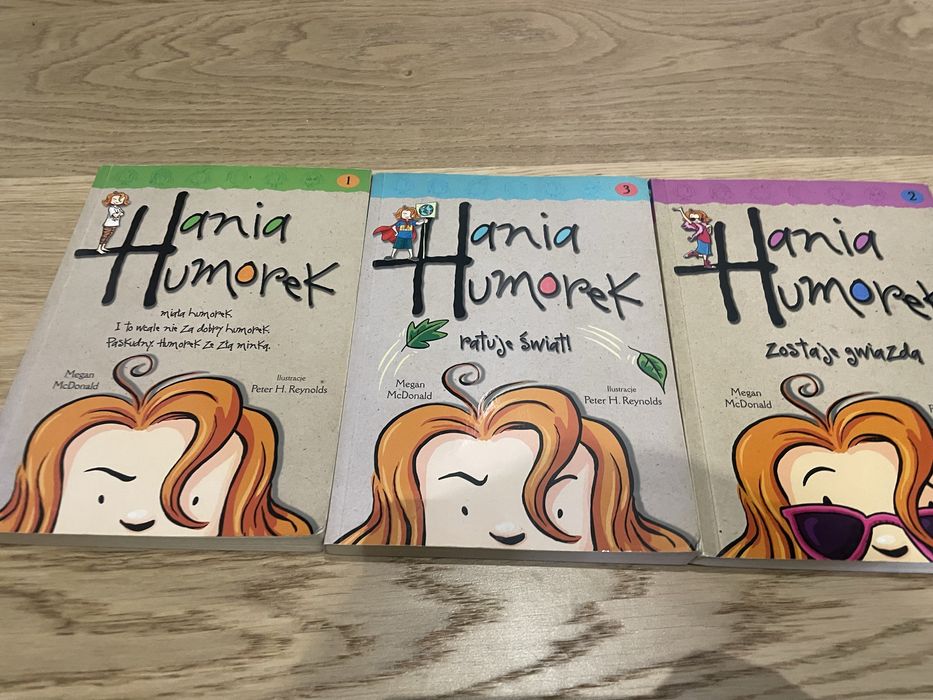 Hania humorek 1, 2, 3 ratuje swiat zostaje gwiazda miala humorek