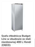 Lodówka Szafa chłodnicza gastronomiczna Arktic 400l stal nierdzewna