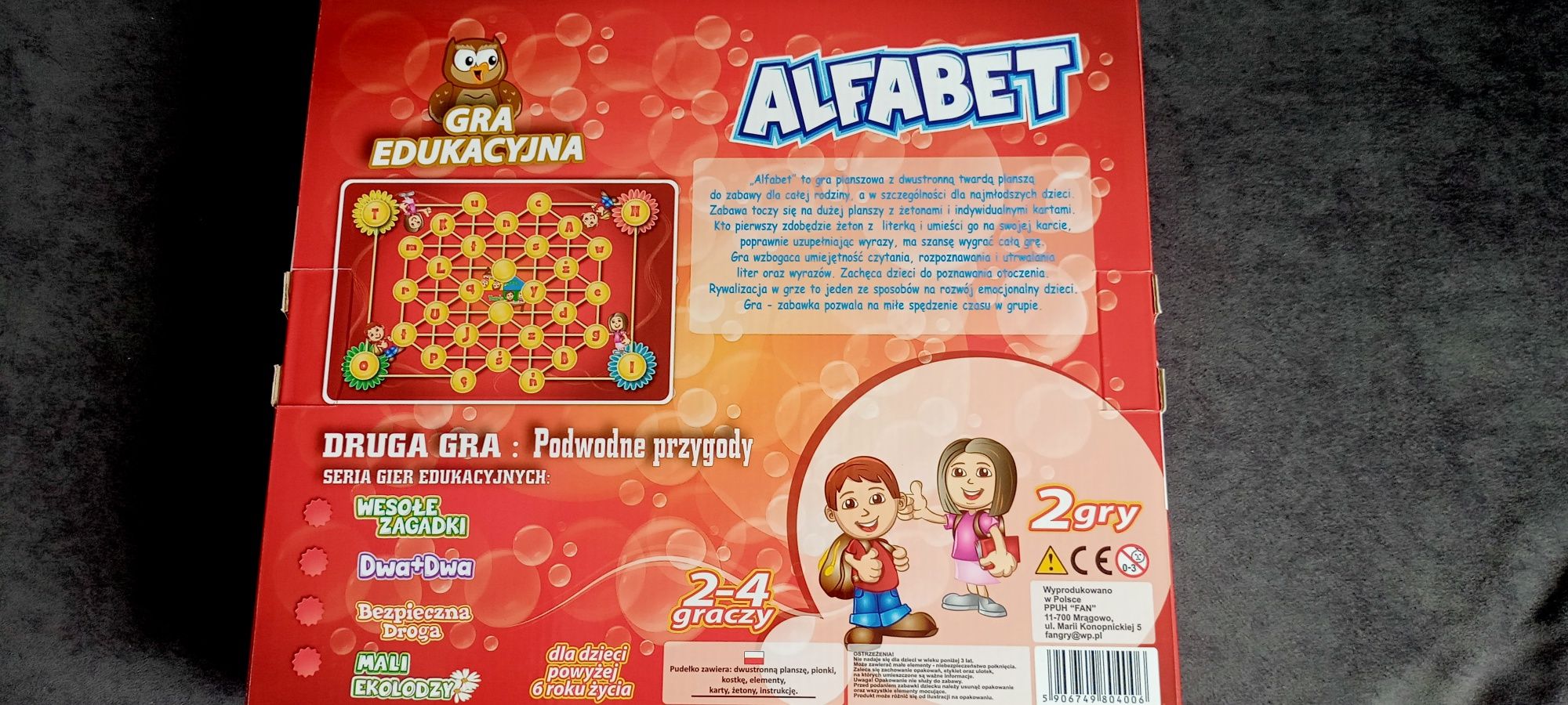 Gra edukacyjna ALFABET !!! Dzień DZIECKA, URODZINY!!!