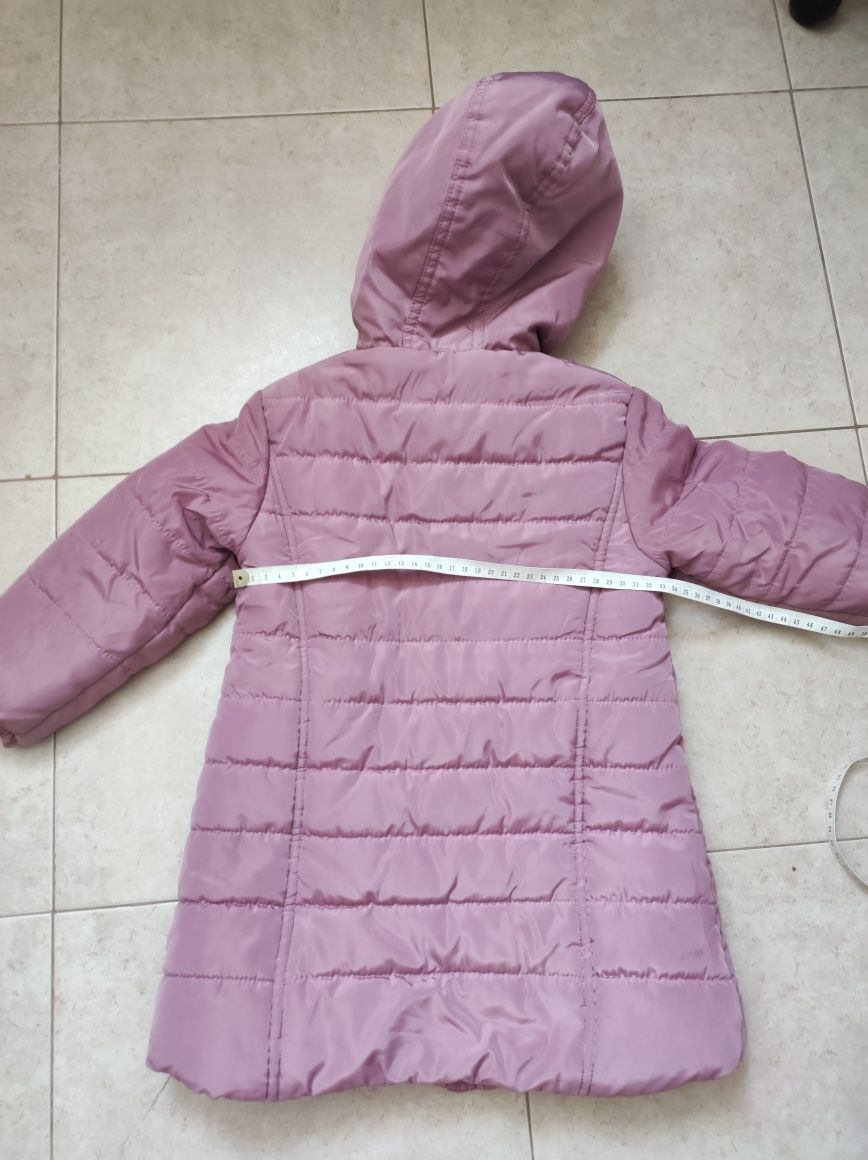 Пальто на девочку зимнее рост 98-104