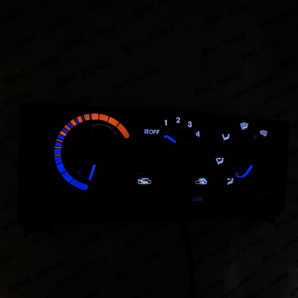 Пересвет панели Daewoo Lanos