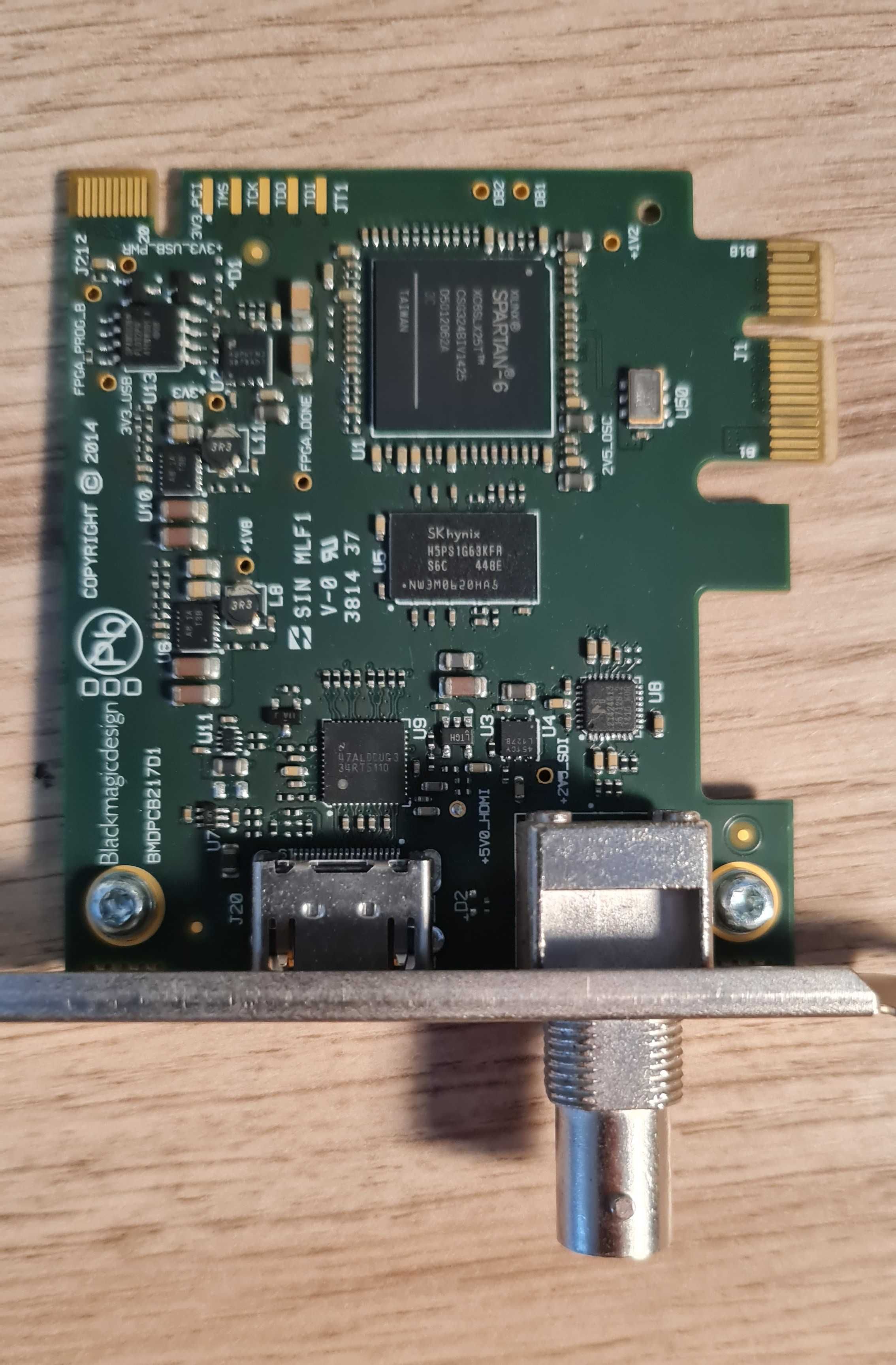 Placa de captura de vídeo Blackmagic Decklink Mini Recorder