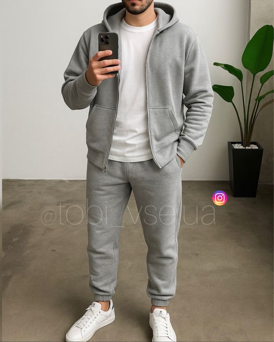 ХІТ‼️ Костюм Чоловічій спортивний на флісі Мужской теплый  флисе