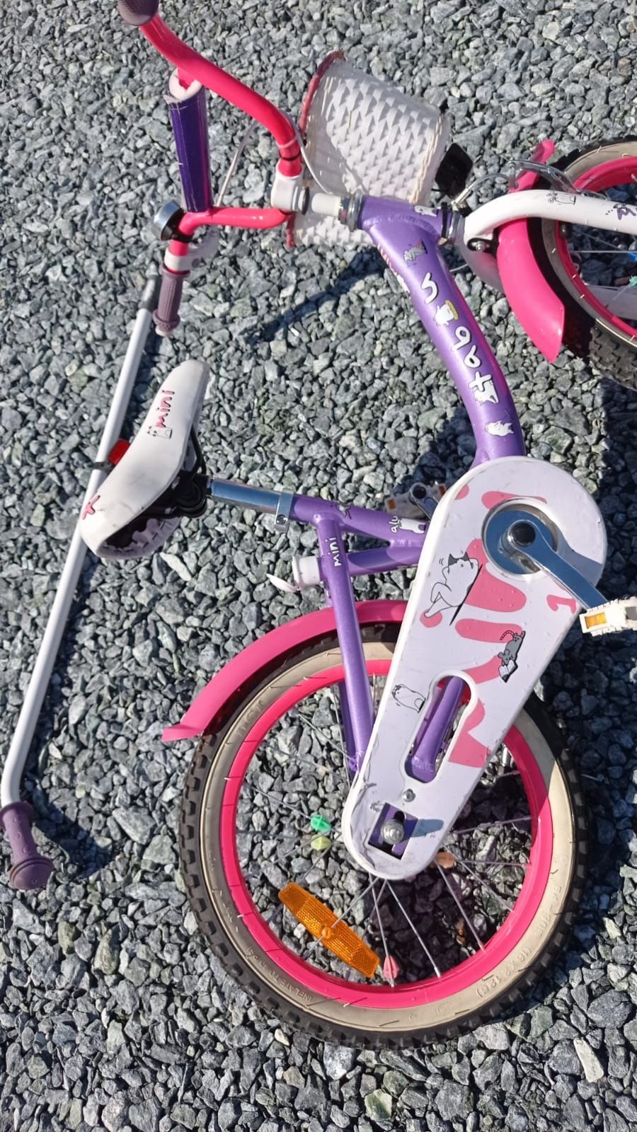 Rower dla dziewczynki 16 cali rama aluminiowa + kask gratis