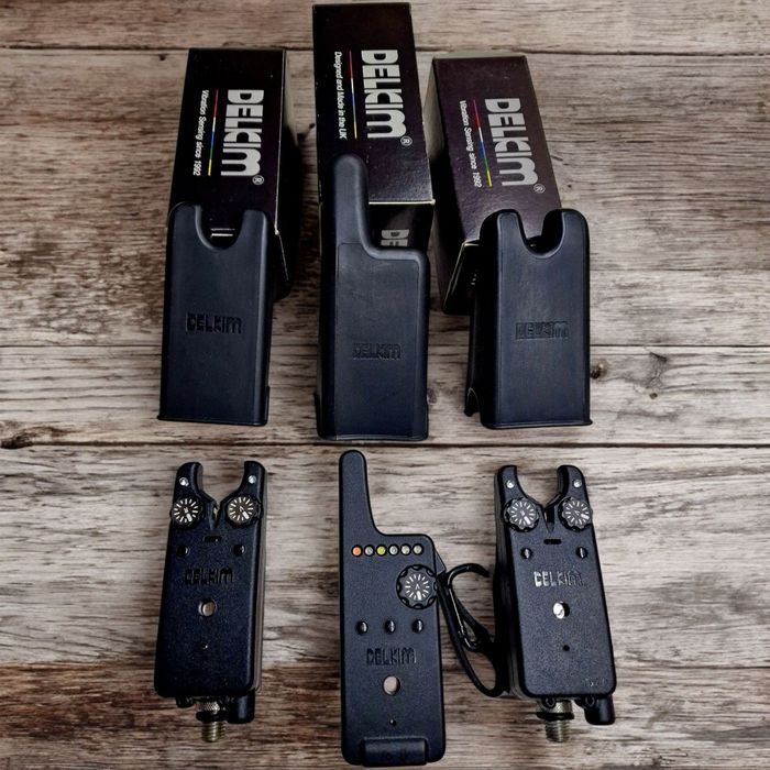 Sygnalizatory Delkim 2+1  Rx-D , TXi-D + hangery delkim i snag bary