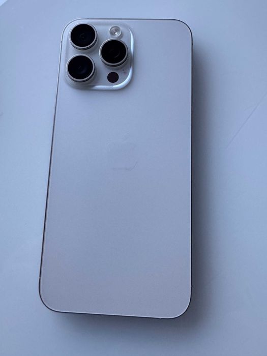 iPhone 15 Pro Max 256GB White Titanium (айфон 15 про макс) фізична сім