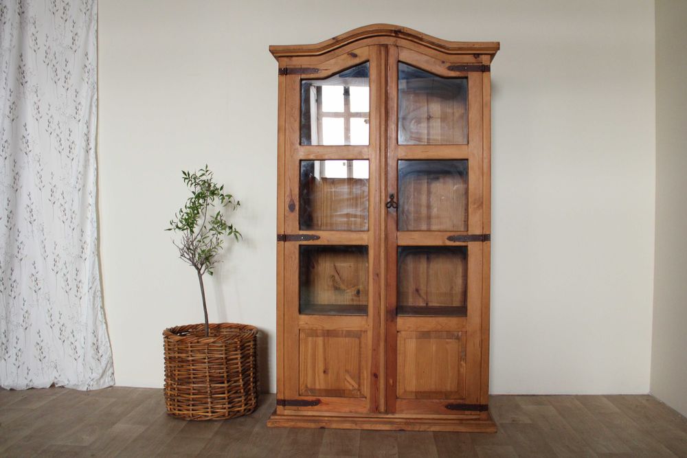 Witryna mexico pini hacienda rustykalna drewniana farmhouse rustykalna