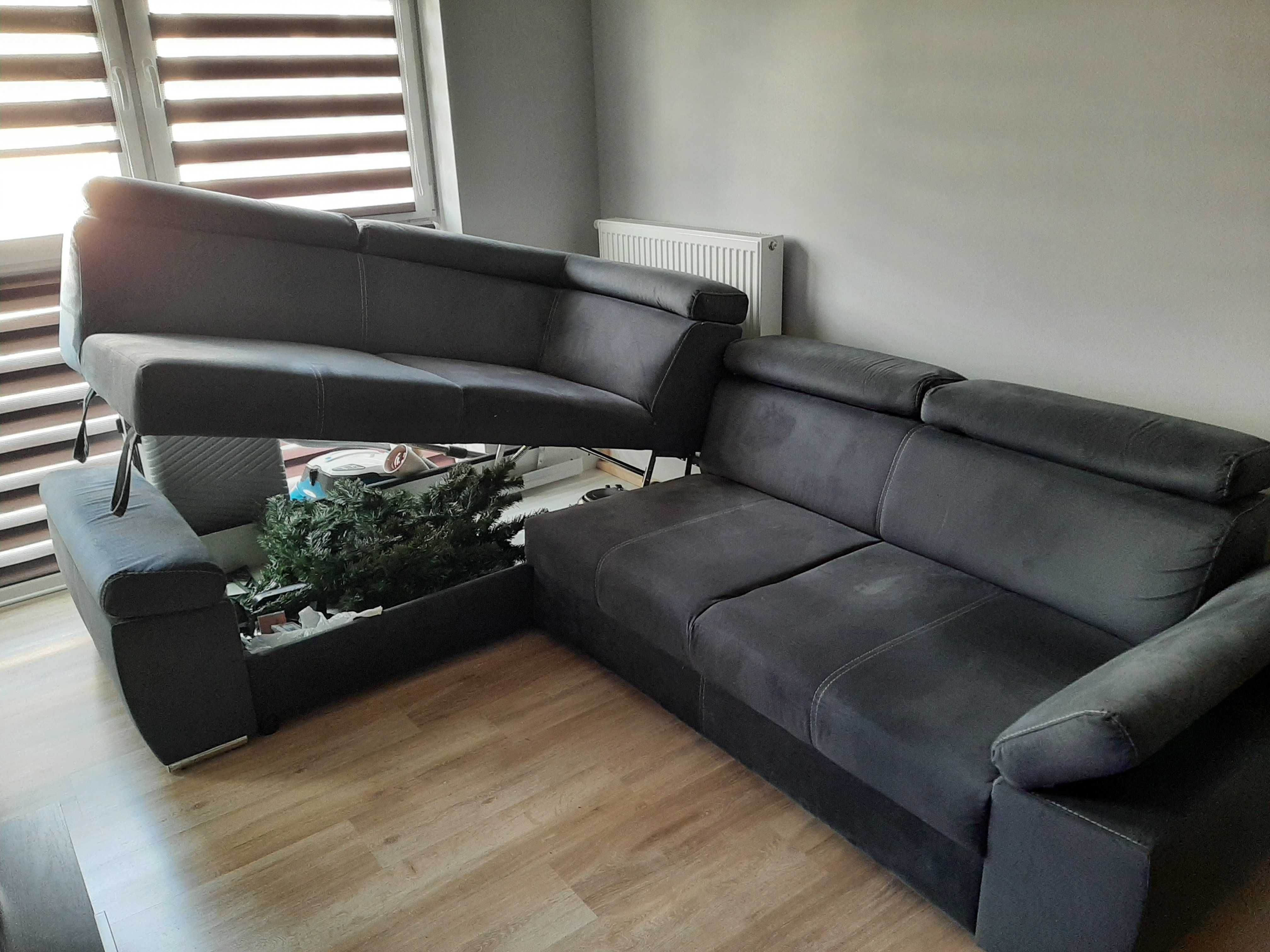 Narożnik Loft rozkładany z pojemnikiem