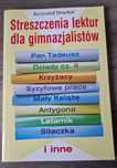 Streszczenia lektur dla gimnazjalistów Krzysztof Drachal stan bdb