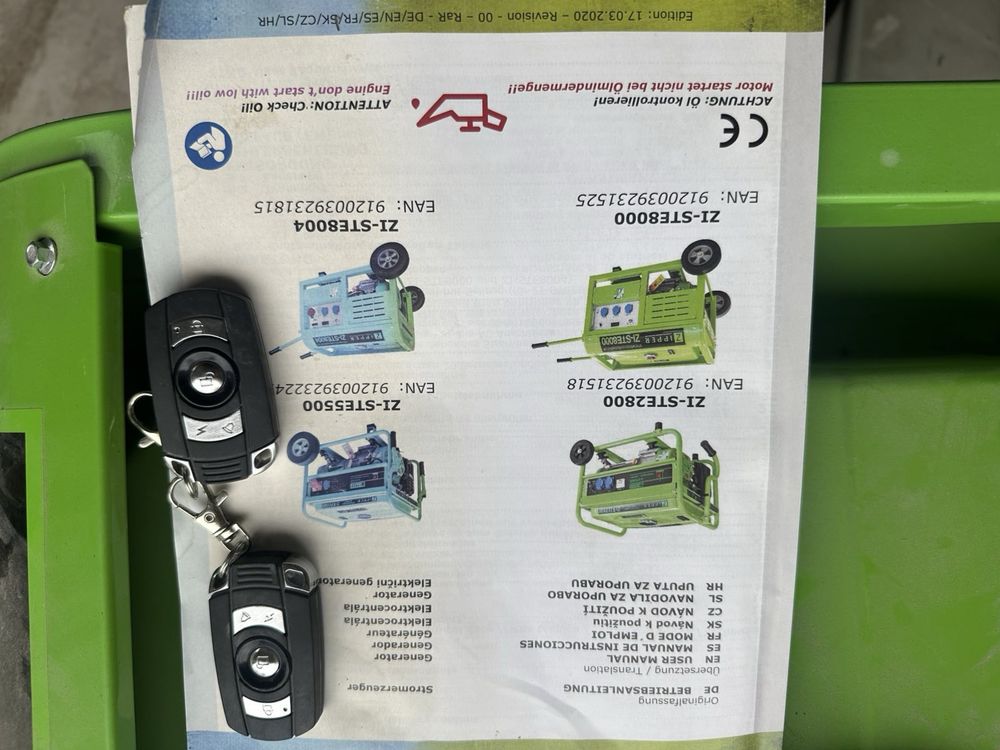 Генератор Бензиновий Zipper ZI-STE8000