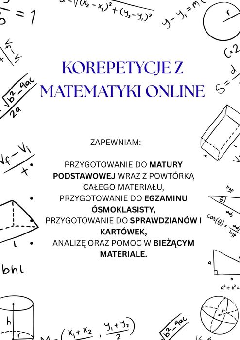 Korepetycje z matematyki
